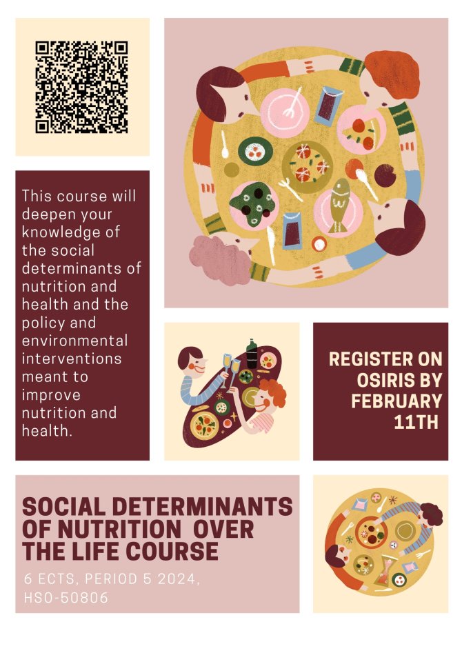 New Course: Social Determinants of Nutrition over the Life Course