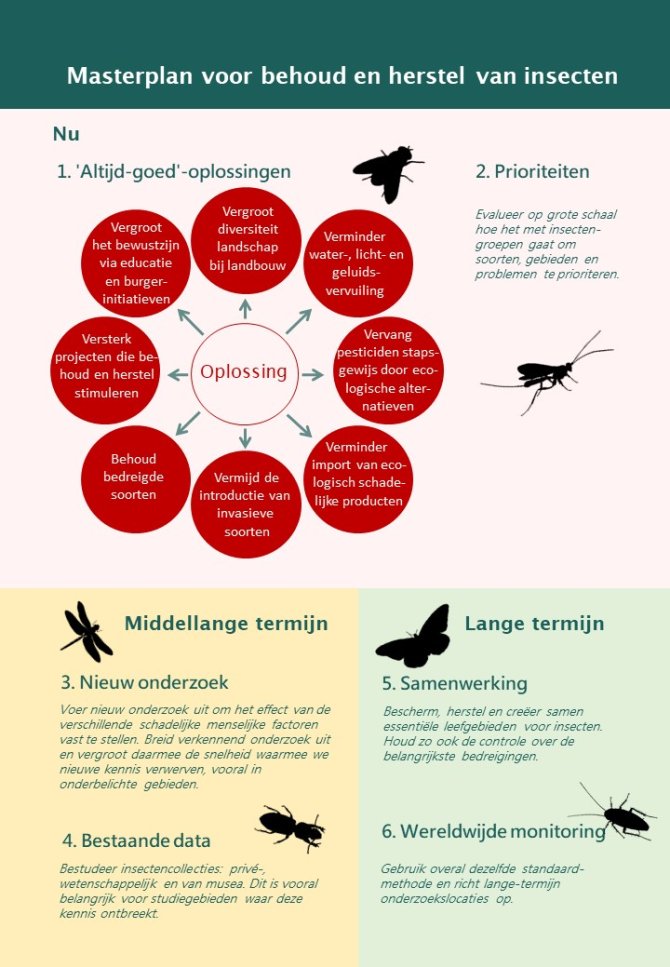 Roadmap voor behoud en herstel van insecten
