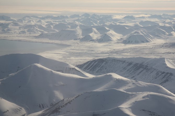 Svalbard from above
