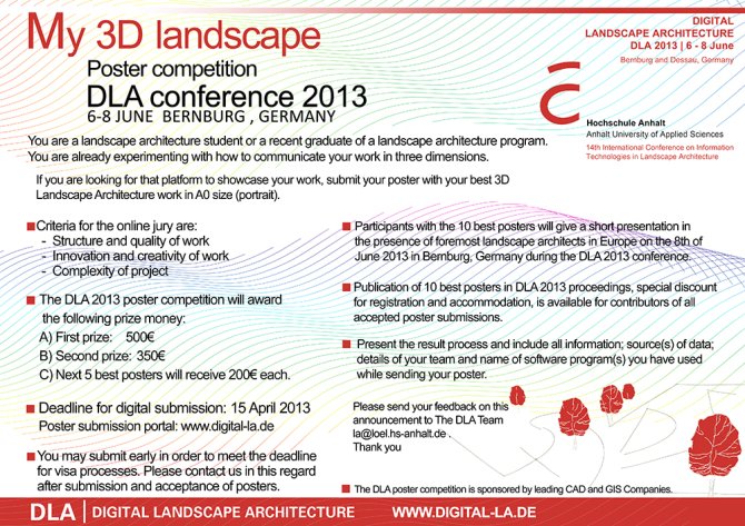 DLA Competition Poster