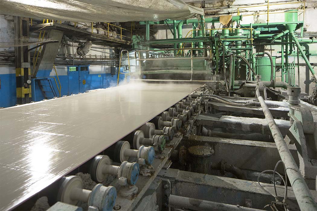 Paper factory conveyer