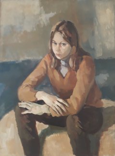 Meisje, door H. Hazenbroek, Rotterdam 1974