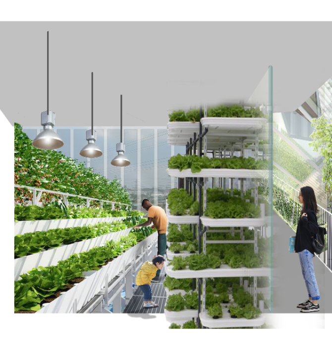 Urban greenhouse design of team Argos (Credit: team Argos)