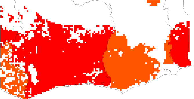 Image: Risk of child labour in cocoa production in Ivory Coast, Ghana