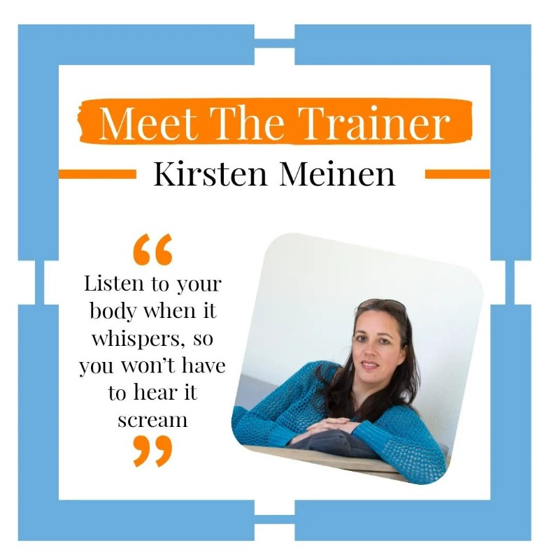 Meet the trainer: Kirsten Meinen