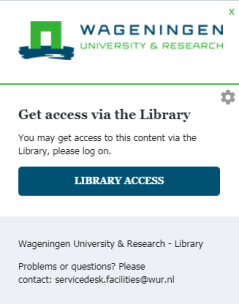 Popup Browser extension Library Access