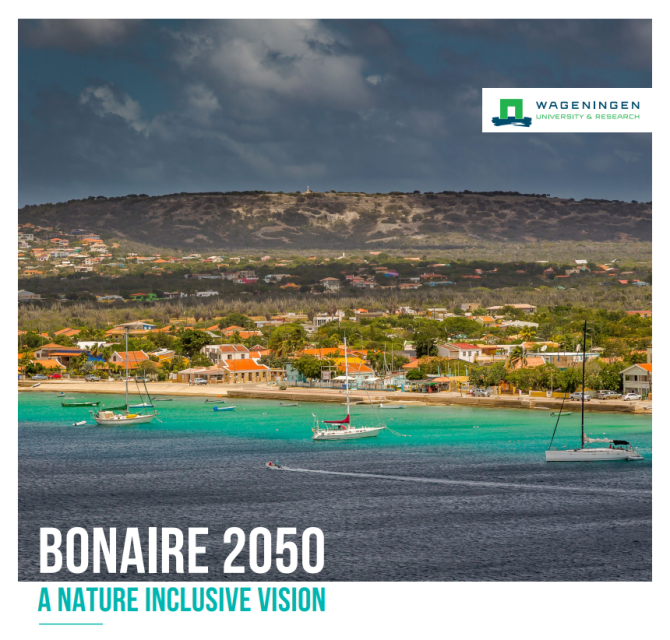 Download de brochure: 'Bonaire 2050 - A Nature-Inclusive Vision'