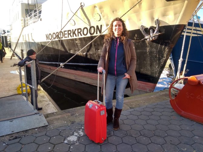 Getting on board the Noordekroon for a 2 days FisHack