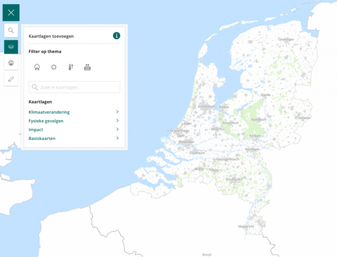 Vernieuwde Klimaateffectatlas