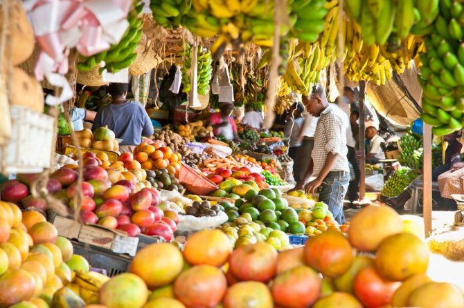 Markt in Kenia