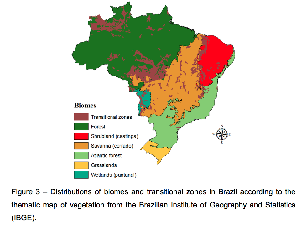 Natural zones. Каатинга на карте. Регионы Бразилии с лесами. Каатинга расположение.