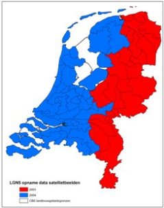 LGN5 gebaseerd op beelden van 2003/2004