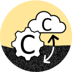 Soil carbon management and climate change icon by Wietse Wiersma