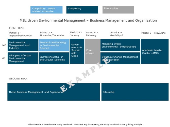 MSc Urban Environmental Management - Business Management and Organisation