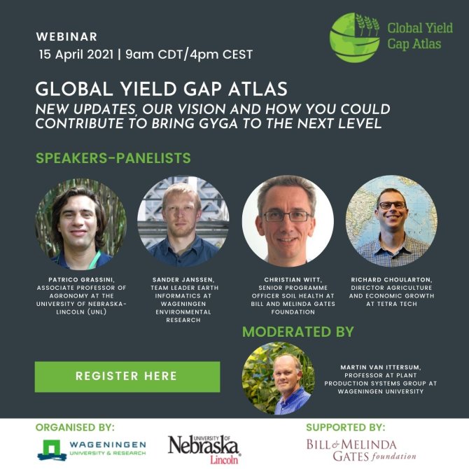Global Yield Gap Atlas webinar