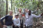 Wageningen and UCL teams in Ankasa Reserve (Ghana 2016)